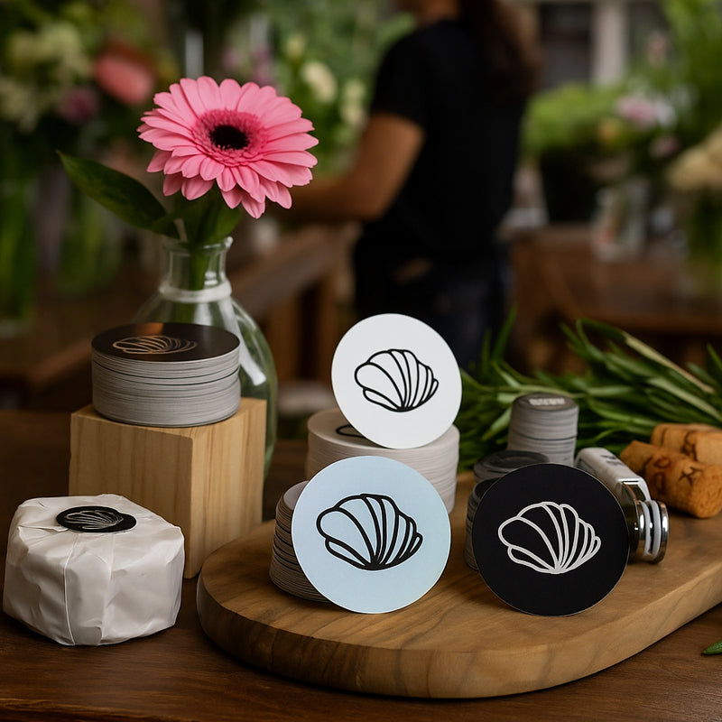 Circle stickers