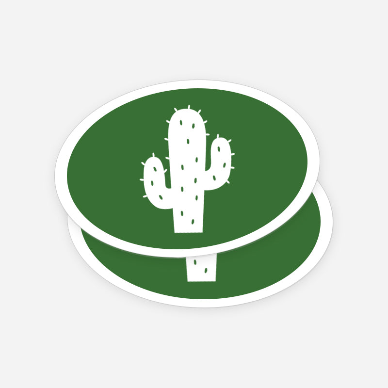 Oval stickers