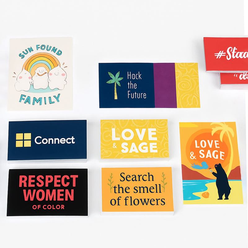 Rectangle stickers